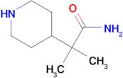 2-Methyl-2-(piperidin-4-yl)propanamide