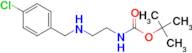 tert-Butyl (2-((4-chlorobenzyl)amino)ethyl)carbamate