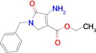 Ethyl 4-amino-1-benzyl-5-oxo-2,5-dihydro-1H-pyrrole-3-carboxylate