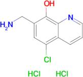 7-(Aminomethyl)-5-chloroquinolin-8-ol dihydrochloride