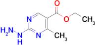 Ethyl 2-hydrazinyl-4-methylpyrimidine-5-carboxylate