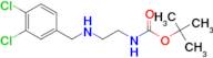 tert-Butyl (2-((3,4-dichlorobenzyl)amino)ethyl)carbamate