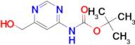 tert-Butyl (6-(hydroxymethyl)pyrimidin-4-yl)carbamate