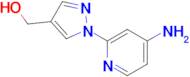 (1-(4-Aminopyridin-2-yl)-1H-pyrazol-4-yl)methanol