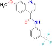 7-Methoxy-N-(3-(trifluoromethyl)phenyl)quinoline-4-carboxamide