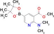 Methyl 2-(dimethylamino)-5-(4,4,5,5-tetramethyl-1,3,2-dioxaborolan-2-yl)nicotinate