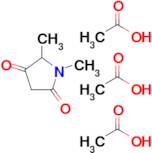 1,5-Dimethylpyrrolidine-2,4-dione triacetate