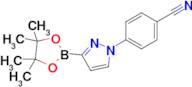 4-(3-(4,4,5,5-Tetramethyl-1,3,2-dioxaborolan-2-yl)-1H-pyrazol-1-yl)benzonitrile