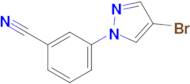 3-(4-Bromo-1H-pyrazol-1-yl)benzonitrile