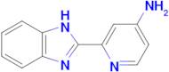 2-(1H-Benzo[d]imidazol-2-yl)pyridin-4-amine