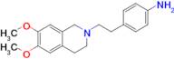 4-(2-(6,7-Dimethoxy-3,4-dihydroisoquinolin-2(1H)-yl)ethyl)aniline
