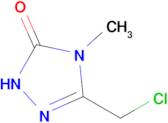 3-(Chloromethyl)-4-methyl-1H-1,2,4-triazol-5(4H)-one