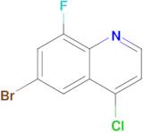 6-Bromo-4-chloro-8-fluoroquinoline