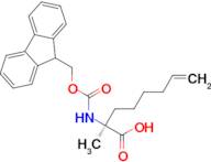 (S)-2-((((9H-Fluoren-9-yl)methoxy)carbonyl)amino)-2-methyloct-7-enoic acid