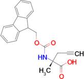 (R)-2-((((9H-Fluoren-9-yl)methoxy)carbonyl)amino)-2-methylpent-4-ynoic acid