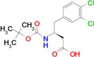 (S)-3-((tert-Butoxycarbonyl)amino)-4-(3,4-dichlorophenyl)butanoic acid