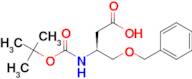 (S)-4-(Benzyloxy)-3-((tert-butoxycarbonyl)amino)butanoic acid