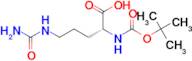 (R)-2-((tert-Butoxycarbonyl)amino)-5-ureidopentanoic acid