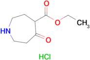 Ethyl 5-oxoazepane-4-carboxylate hydrochloride