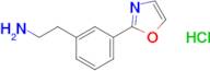 2-(3-(Oxazol-2-yl)phenyl)ethanamine hydrochloride