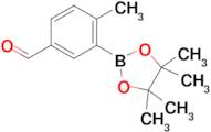 4-Methyl-3-(4,4,5,5-tetramethyl-1,3,2-dioxaborolan-2-yl)benzaldehyde