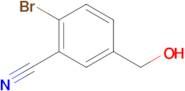 2-Bromo-5-(hydroxymethyl)benzonitrile