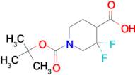 1-(tert-Butoxycarbonyl)-3,3-difluoropiperidine-4-carboxylic acid