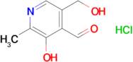 3-Hydroxy-5-(hydroxymethyl)-2-methylisonicotinaldehyde hydrochloride