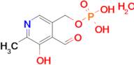 (4-Formyl-5-hydroxy-6-methylpyridin-3-yl)methyl dihydrogen phosphate hydrate