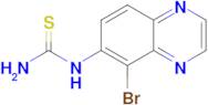 1-(5-Bromoquinoxalin-6-yl)thiourea