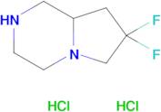 7,7-Difluorooctahydropyrrolo[1,2-a]pyrazine dihydrochloride