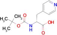 (R)-2-((tert-Butoxycarbonyl)amino)-3-(pyridin-4-yl)propanoic acid