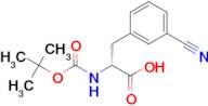 (R)-2-((tert-Butoxycarbonyl)amino)-3-(3-cyanophenyl)propanoic acid