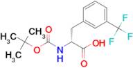 (R)-2-((tert-Butoxycarbonyl)amino)-3-(3-(trifluoromethyl)phenyl)propanoic acid