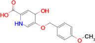 4-Hydroxy-5-((4-methoxybenzyl)oxy)-1,4-dihydropyridine-2-carboxylic acid