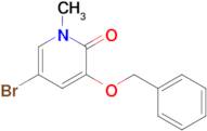 3-(Benzyloxy)-5-bromo-1-methylpyridin-2(1H)-one