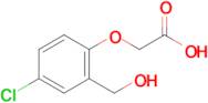 2-(4-Chloro-2-(hydroxymethyl)phenoxy)acetic acid