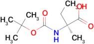 (S)-2-((tert-Butoxycarbonyl)amino)-2-methylbutanoic acid