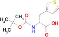 (R)-2-((tert-Butoxycarbonyl)amino)-3-(thiophen-3-yl)propanoic acid