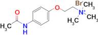 2-(4-Acetamidophenoxy)-N,N,N-trimethylethanaminium bromide