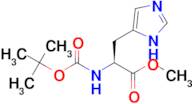 (S)-Methyl 2-((tert-butoxycarbonyl)amino)-3-(1H-imidazol-5-yl)propanoate