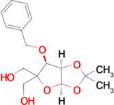 ((3aR,6S,6aR)-6-(Benzyloxy)-2,2-dimethyltetrahydrofuro[2,3-d][1,3]dioxole-5,5-diyl)dimethanol