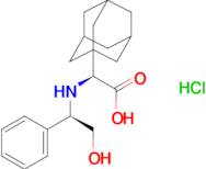 (S)-2-(Adamantan-1-yl)-2-(((R)-2-hydroxy-1-phenylethyl)amino)acetic acid hydrochloride