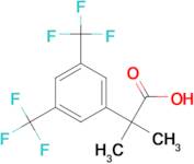 2-(3,5-Bis(trifluoromethyl)phenyl)-2-methylpropanoic acid