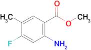 Methyl 2-amino-4-fluoro-5-methylbenzoate