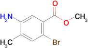 Methyl 5-amino-2-bromo-4-methylbenzoate