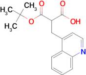 3-(tert-Butoxy)-3-oxo-2-(quinolin-4-ylmethyl)propanoic acid
