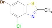 6-Bromo-4-chloro-2-methylbenzo[d]thiazole