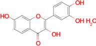 2-(3,4-Dihydroxyphenyl)-3,7-dihydroxy-4H-chromen-4-one hydrate