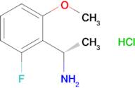 (S)-1-(2-Fluoro-6-methoxyphenyl)ethanamine hydrochloride